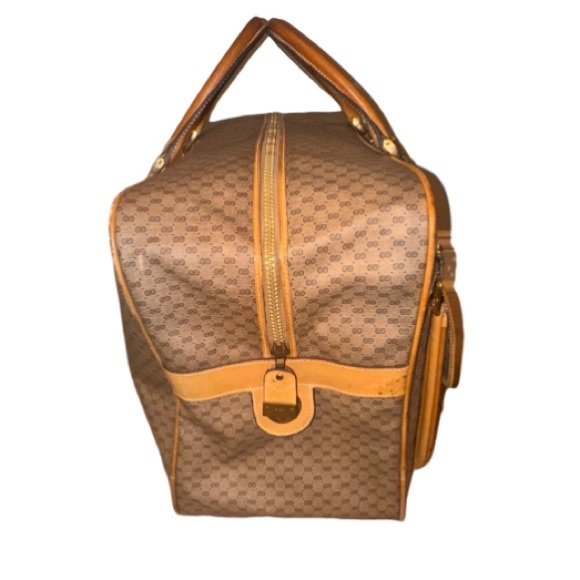 Vintage Gucci Monogram Duffle w/coa - Picture 4 of 11
